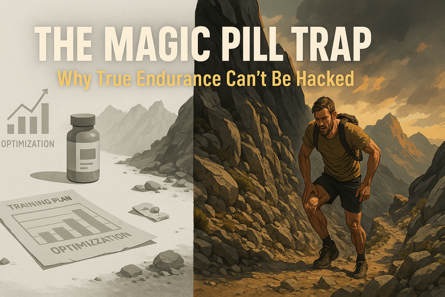 The Magic Pill Trap: Why True Endurance, in Running, Leadership, and Life, Can't Be Hacked